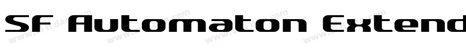 SF Automaton Extended字体转换